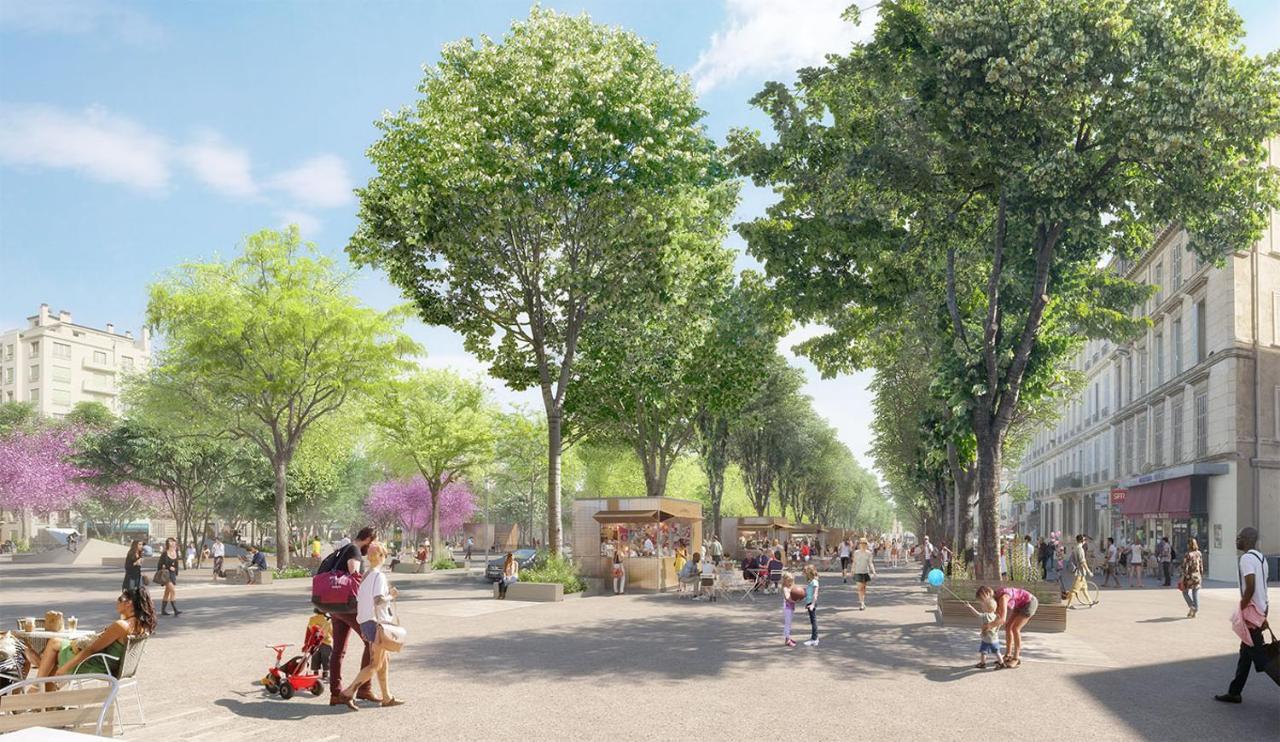 Quartier de verdure Cours Julien La Plaine chambre privée dans appartement Marsella Exterior foto