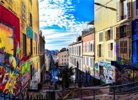 Quartier de verdure Cours Julien La Plaine chambre privée dans appartement Marsella Exterior foto